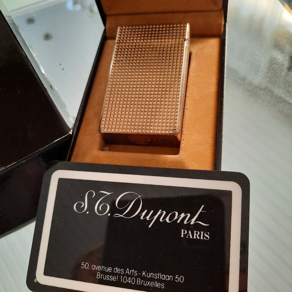 ST DUPONT aansteker, Ophalen, Gebruikt, Aansteker