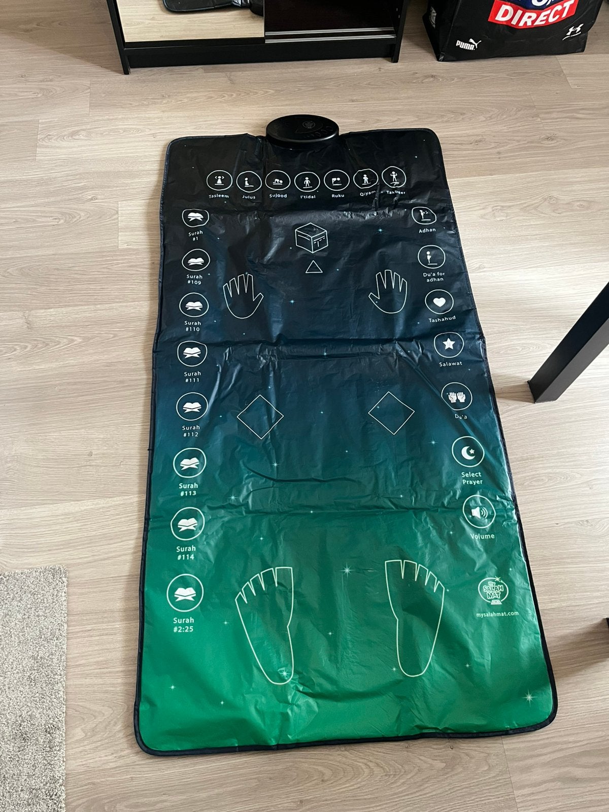 Tapis de prière Électronique (My Salah Mat), Antiquités & Art, Enlèvement