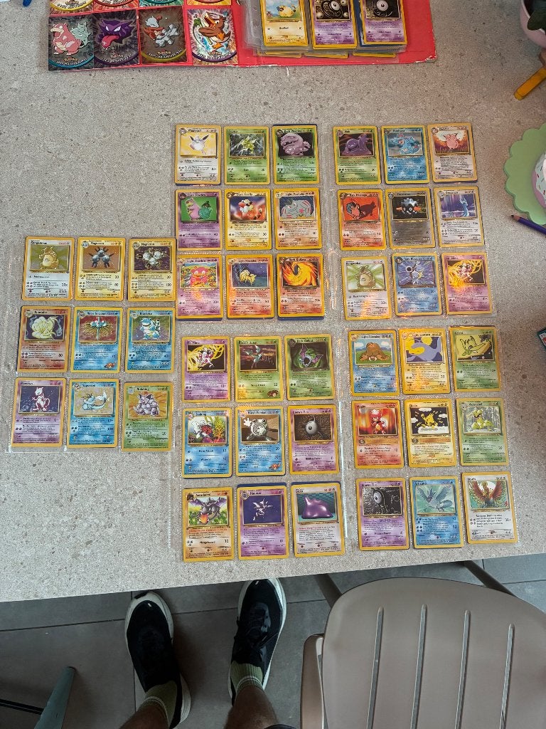 Pokemon kaarten, Hobby en Vrije tijd, Ophalen of Verzenden, Gebruikt, Meerdere kaarten, Foil