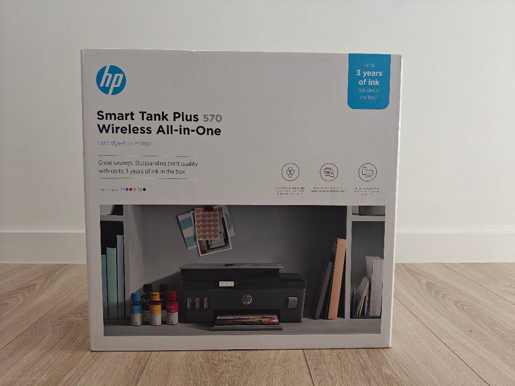 Nouvelle imprimante HP Smart Tank Plus 570, non ouverte, Informatique & Logiciels, Fax, Imprimante, Enlèvement, HP