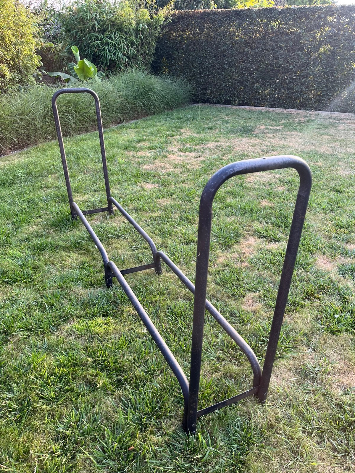 Houtstapelrek metaal, Tuin en Terras, Ophalen