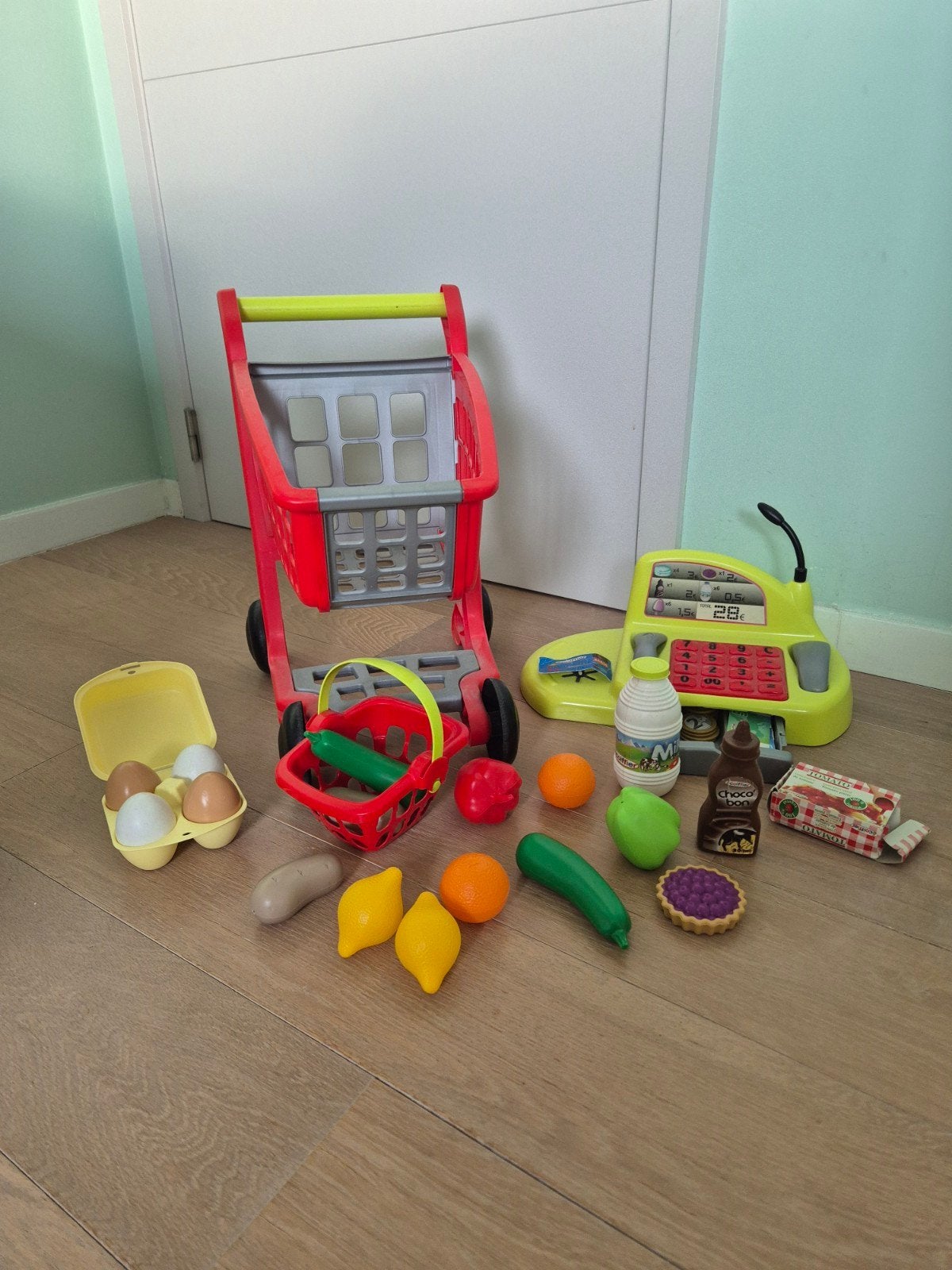 Winkelkar en kassa, Kinderen en Baby's, Ophalen, Gebruikt, Speelkeuken-accessoire