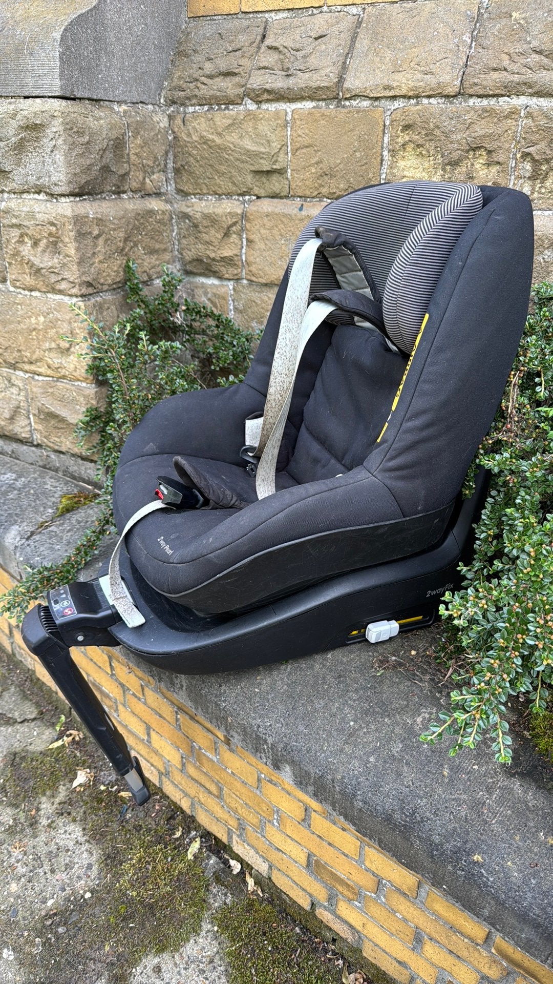 Kinder autostoel met isofix, Kinderen en Baby's, Ophalen, Zo goed als nieuw, Isofix