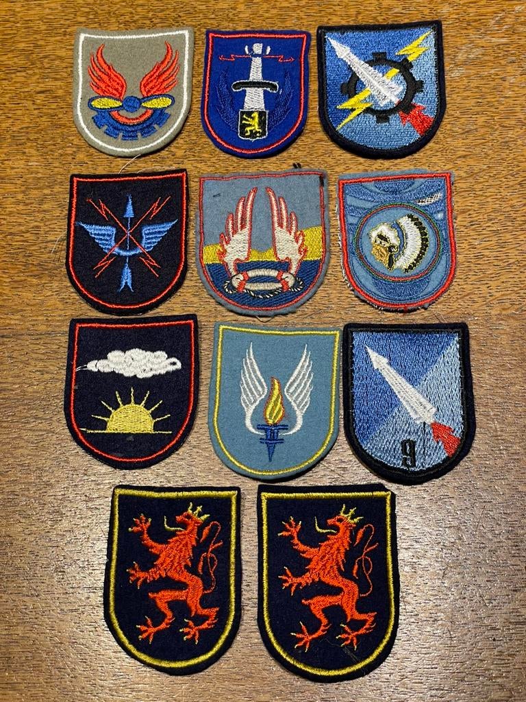Écussons d'épaule Lotje Air Force, Envoi, Armée de l'air