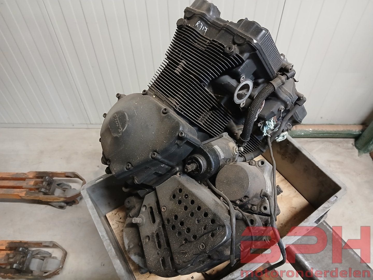 Motorblok Suzuki GSX-R 750 1990 t/m 1991 engine blok GSXR, Ophalen, Gebruikt, -, -