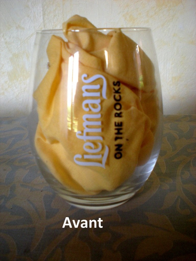 LIEFMANS  "on the rocks"  Petit verre, Enlèvement ou Envoi, Comme neuf, Verre ou Verres