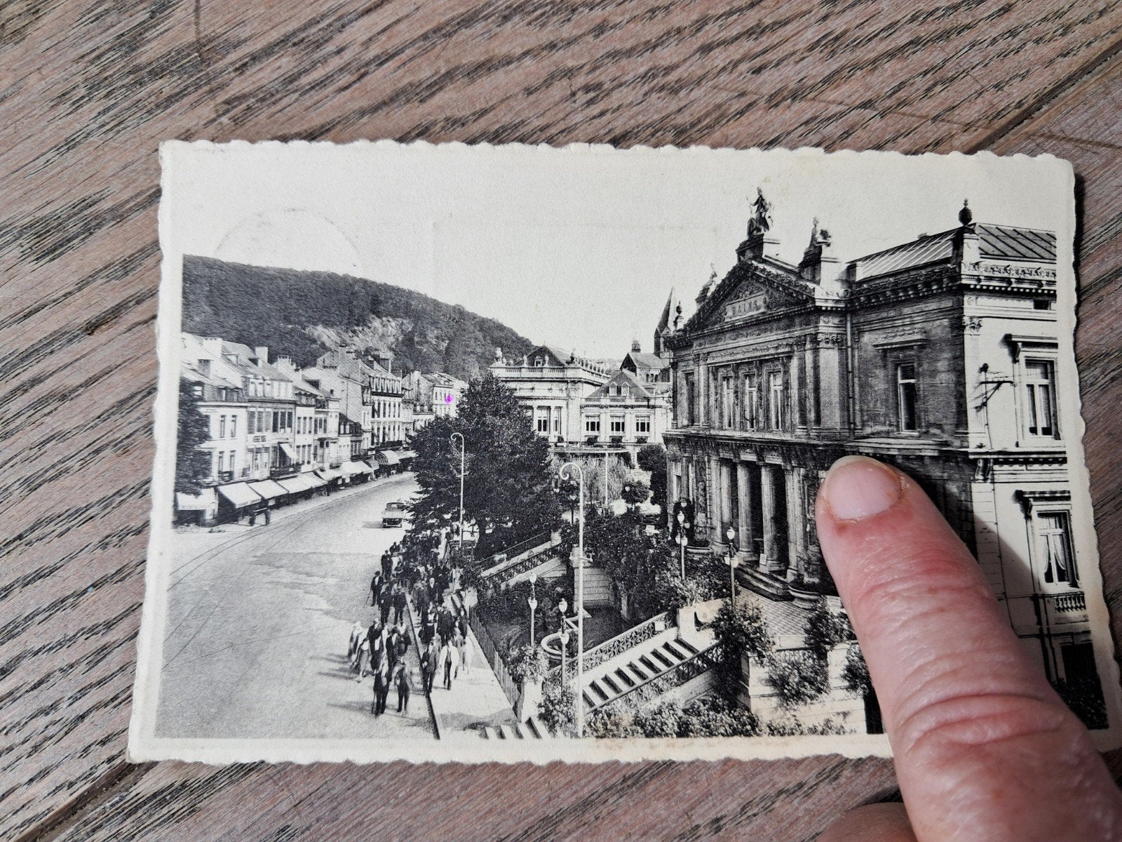 Retro beschreven pk: Spa, Ophalen of Verzenden