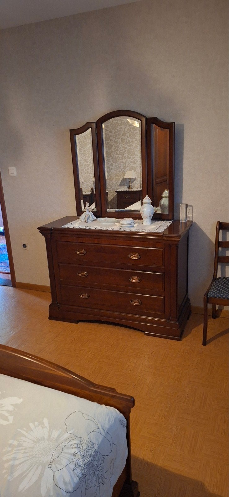 volledige slaapkamer, Ophalen