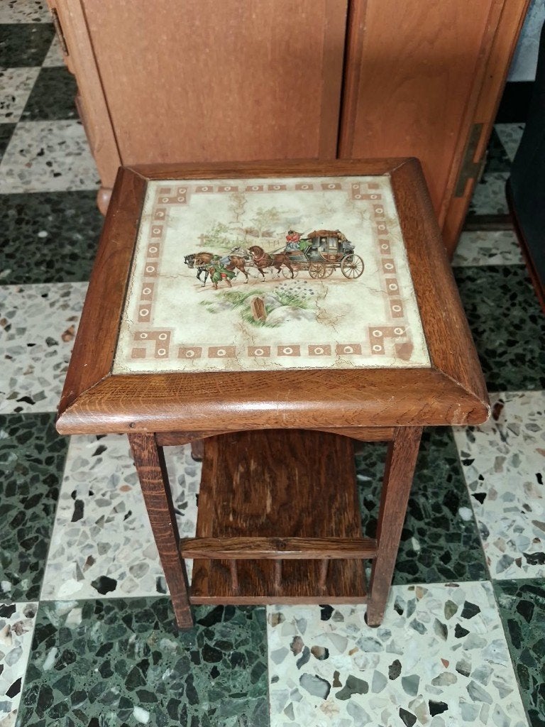 Table d'appoint vintage, Enlèvement