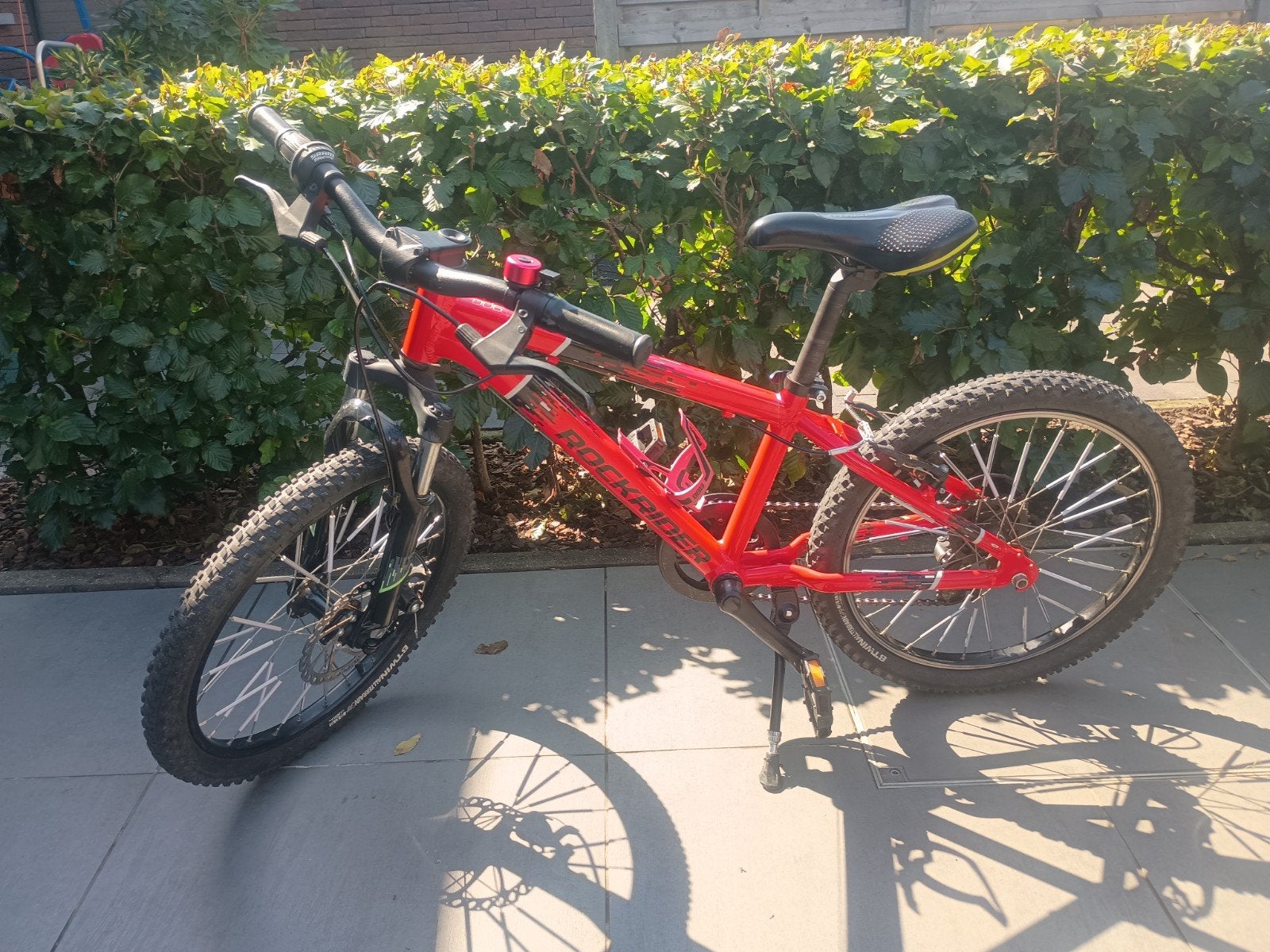 20 inch jongensfiets, Fietsen en Brommers, Ophalen, Gebruikt, Versnellingen, Rockrider (Decathlon)