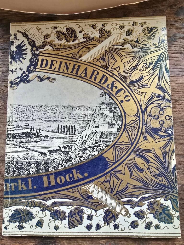 deinhard erbe und auftrag 1969 wijnboek, Collections, Vins, Autres régions, Enlèvement ou Envoi, Pleine, Comme neuf