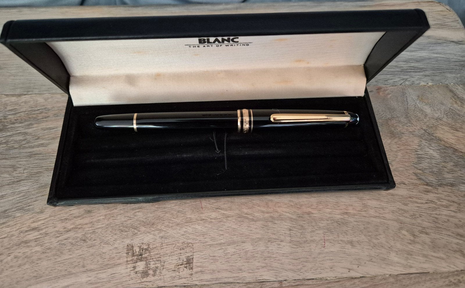 Montblanc Meisterstuck vulpen, Verzamelen, Verzenden, Gebruikt, Vulpen, Mont Blanc