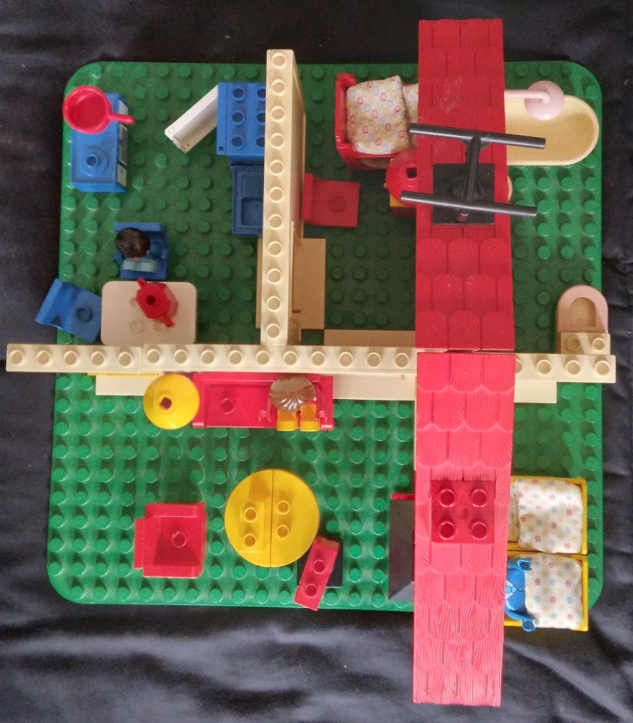 Complete Playhouse - Duplo #2780 (1991), Ophalen, Gebruikt, Compleet, Duplo