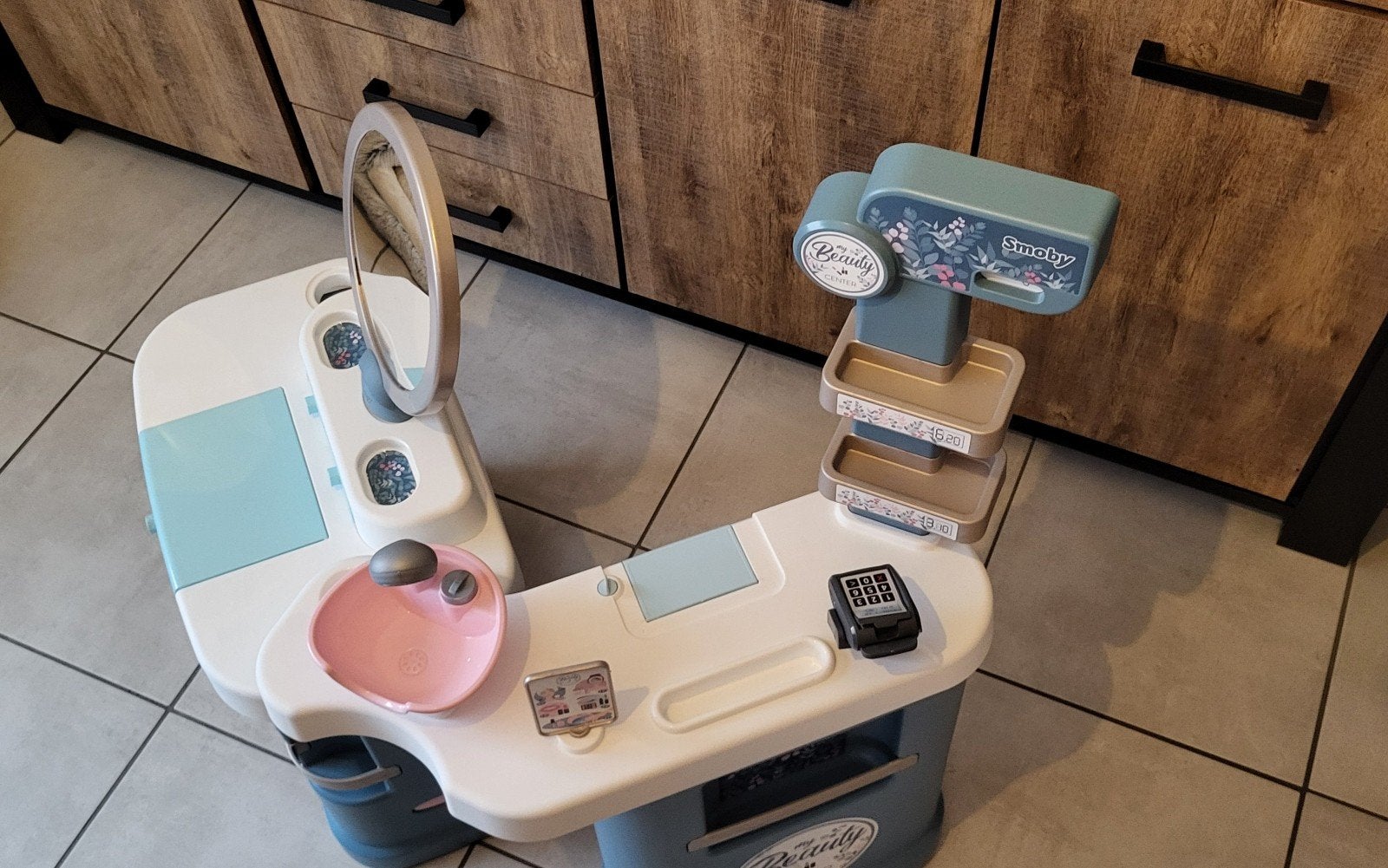 Smoby Beautysalon, Ophalen