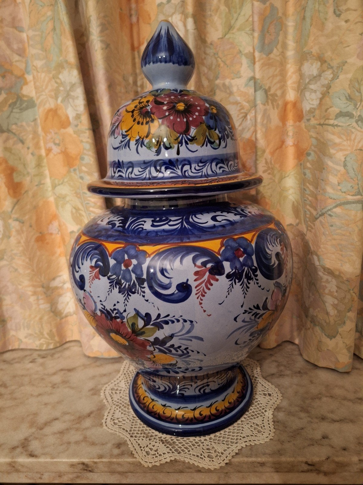 Portugees aardewerk, Ophalen