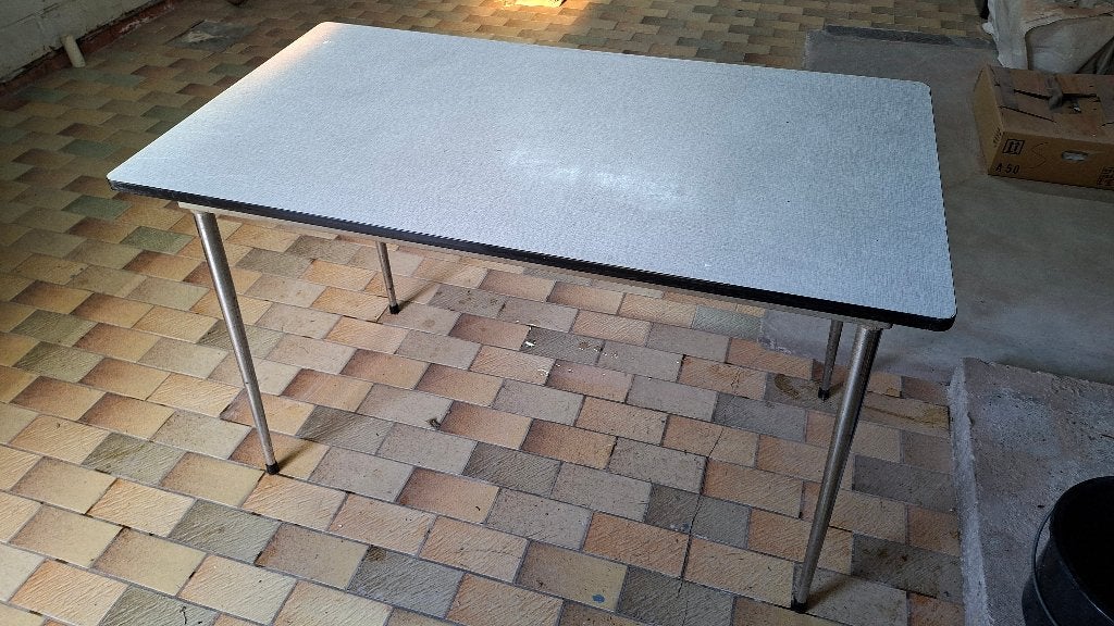 Vintage Formica tafel, Antiek en Kunst, Ophalen