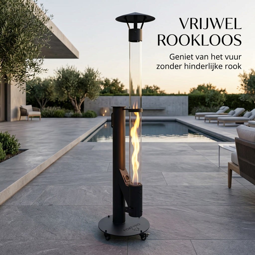 pellet terras verwarmer, Ophalen of Verzenden, Nieuw, Vloer, Draaibaar