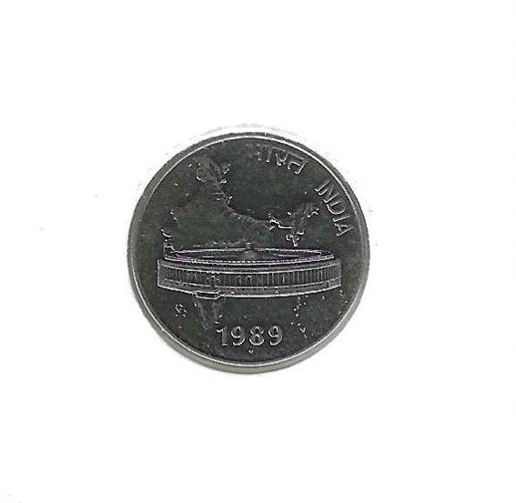 India, 50 Paise 1989 (N)., Timbres & Monnaies, Monnaies | Asie, Enlèvement ou Envoi, Asie du Sud, Monnaie en vrac