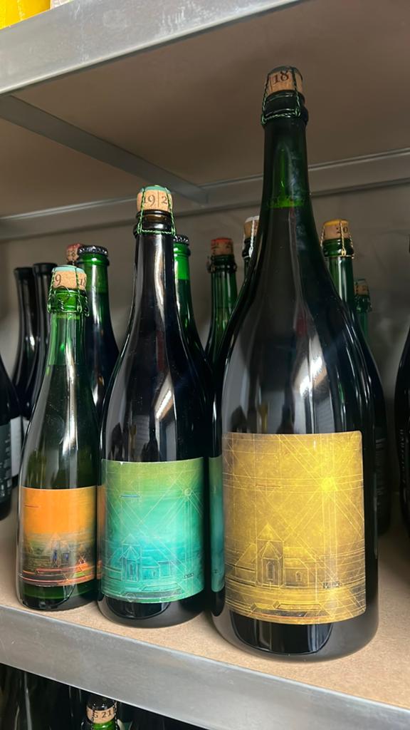 3 Fonteinen Vintage flessen, Verzamelen, Biermerken, Ophalen, Zo goed als nieuw
