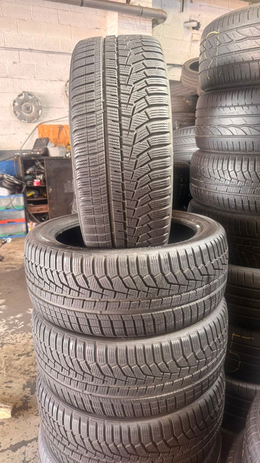 225 45 18 hankook avec montage et équilibrage, Autos : Pièces & Accessoires, Enlèvement