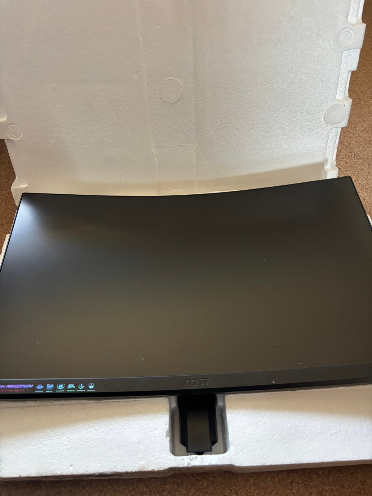Ecran incurve msi 144hz, Enlèvement, Comme neuf