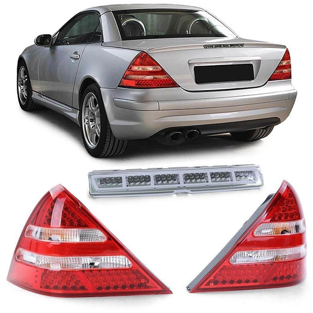 LED Achterlichten + Remlicht Mercedes SLK R170 | Plug & Play, Auto diversen, Verzenden