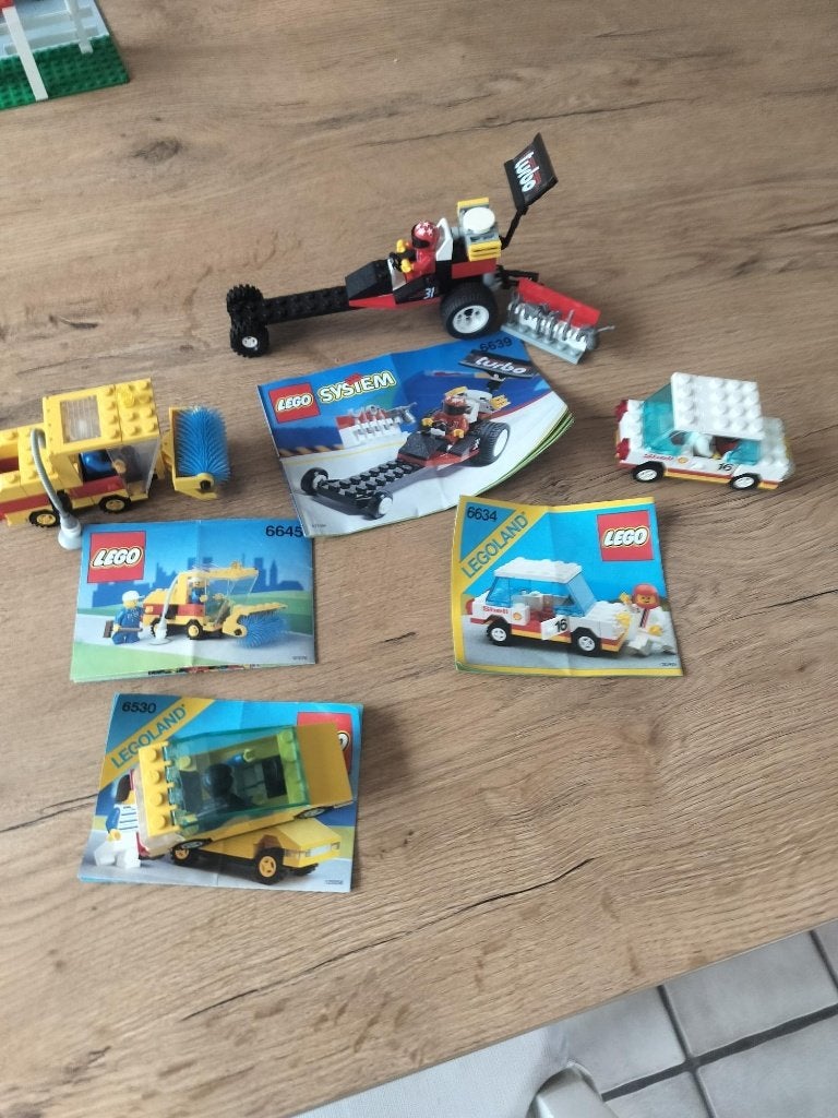 4 véhicules vintage Lego, Enfants & Bébés, Enlèvement ou Envoi, Lego