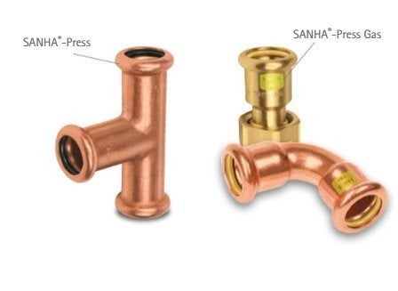 068. Sanha persfittingen press tbv gas water cv verwarming, Enlèvement ou Envoi, Neuf