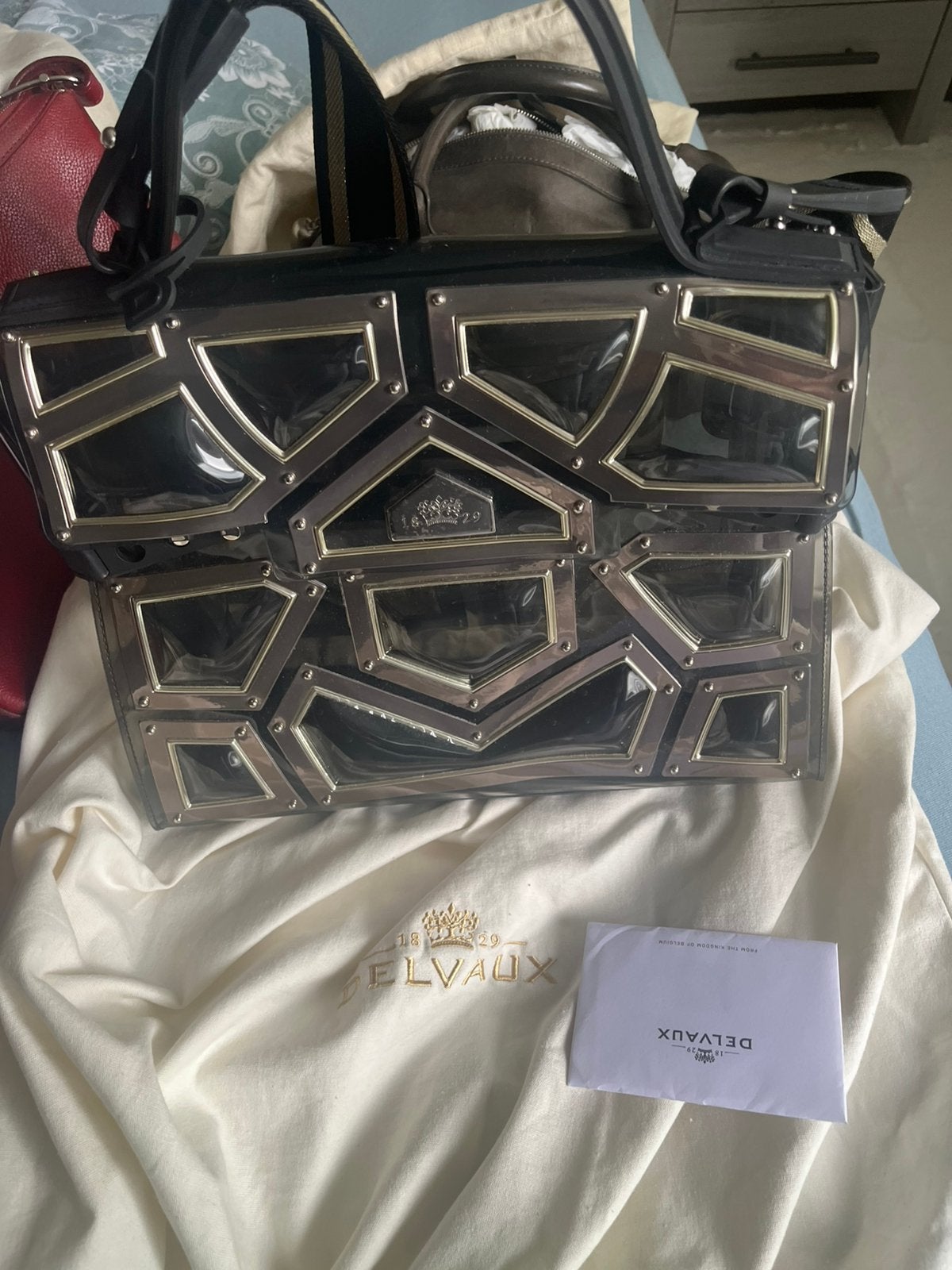 Delvaux tassenset, Ophalen of Verzenden, Zo goed als nieuw
