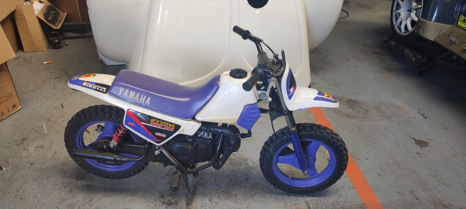 Yamaha piwi 50, Fietsen en Brommers