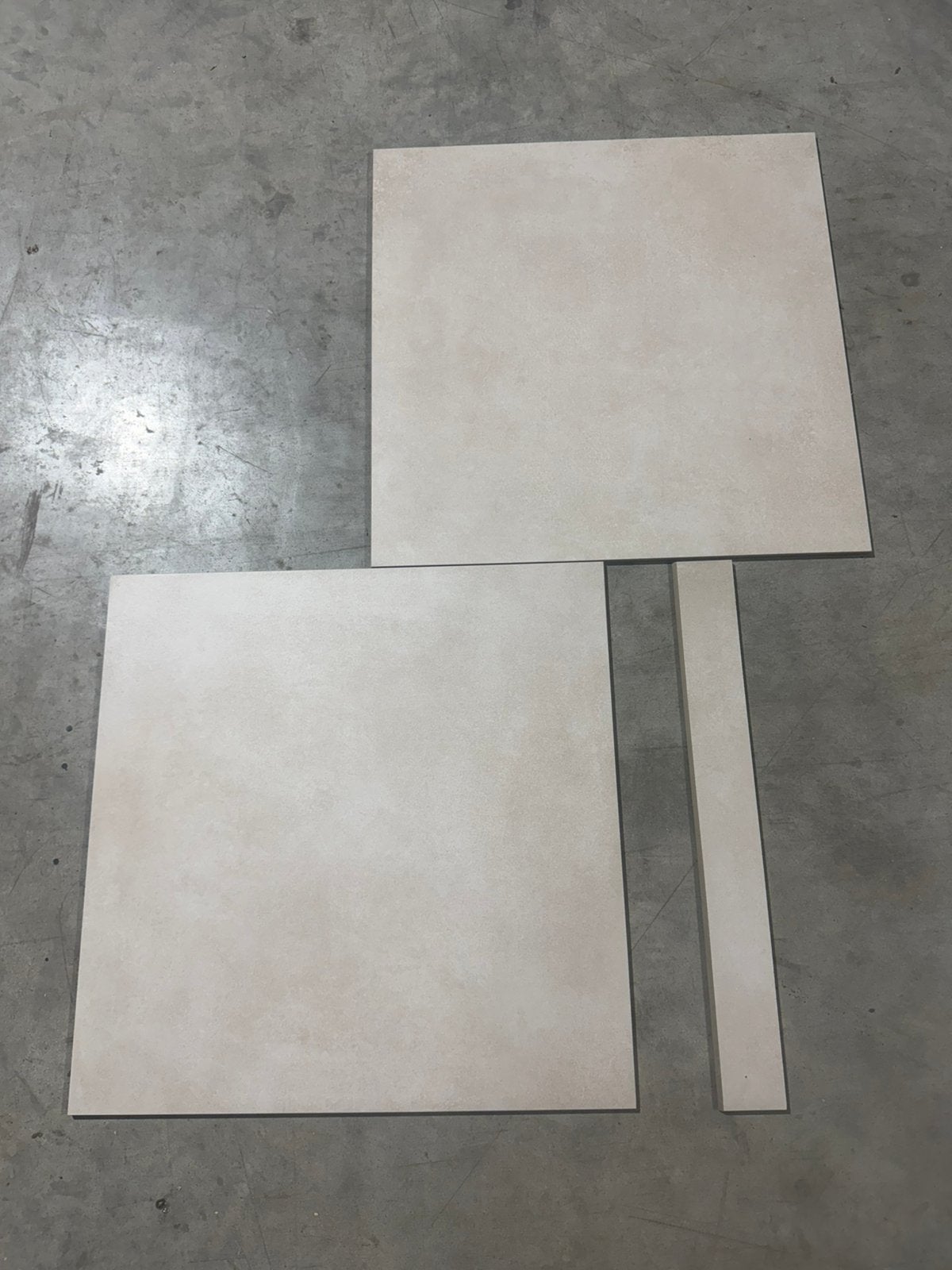 Beige tegel 7,6 m2, Ophalen, Zo goed als nieuw