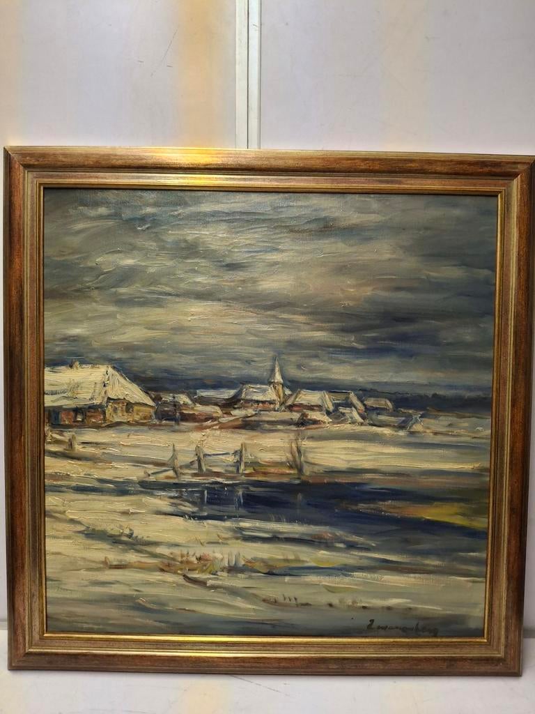 Schilderij Zwanenberg, Ophalen