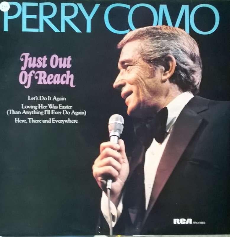 LP Perry Como – Just Out Of Reach, Cd's en Dvd's, Vinyl | Pop, Zo goed als nieuw, Complilatie, 1970 - 1979, 12 inch, Ophalen of Verzenden