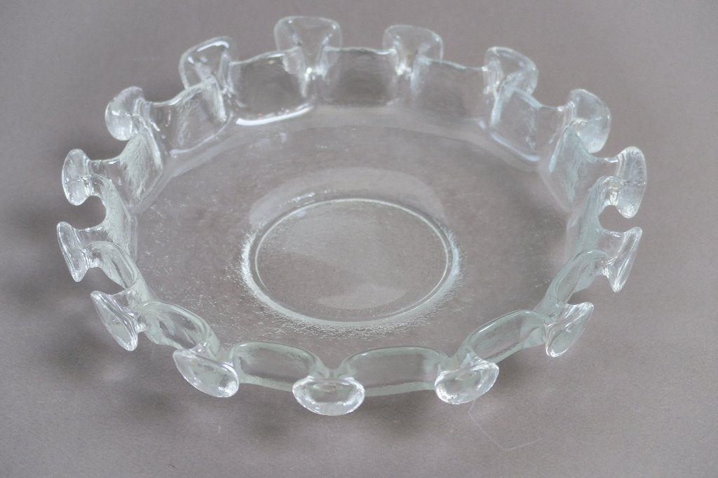 plat vintage Splash en verre Humppila Finland, Enlèvement ou Envoi