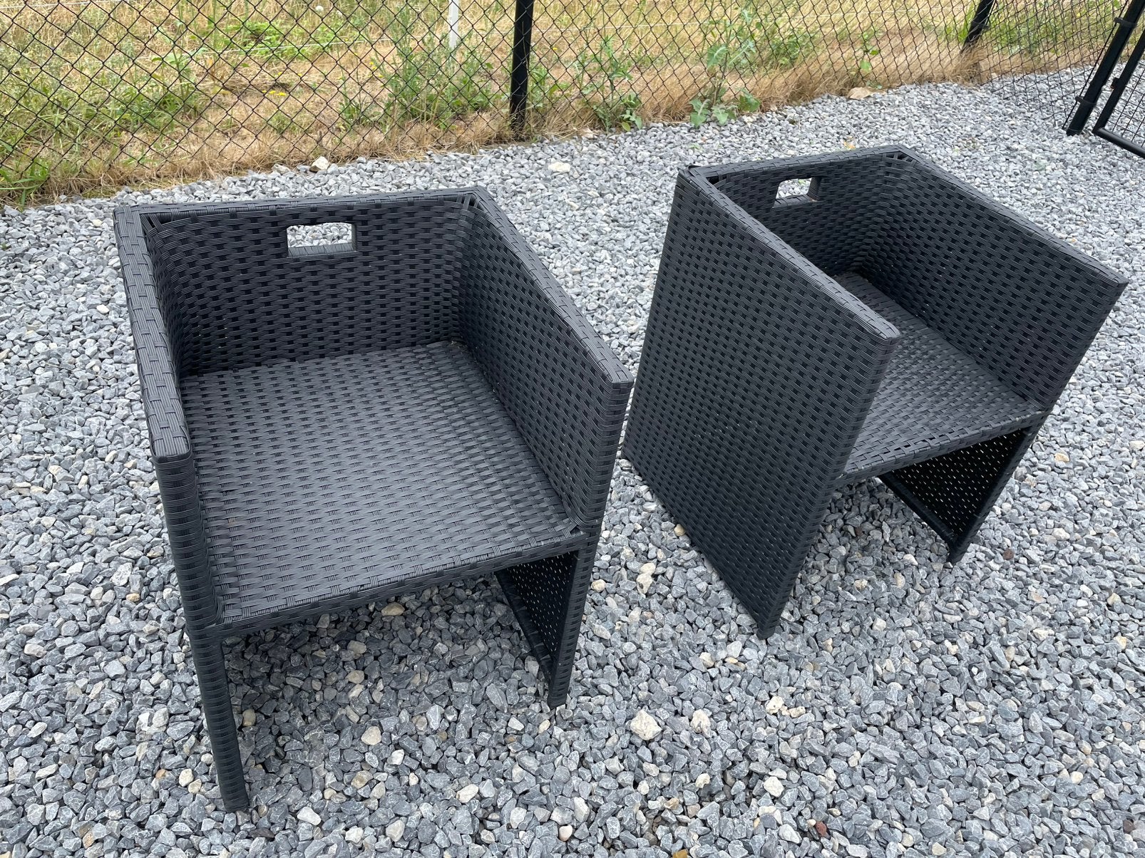 Tuinstoelen 8 stuks, Tuin en Terras, Ophalen, Zo goed als nieuw