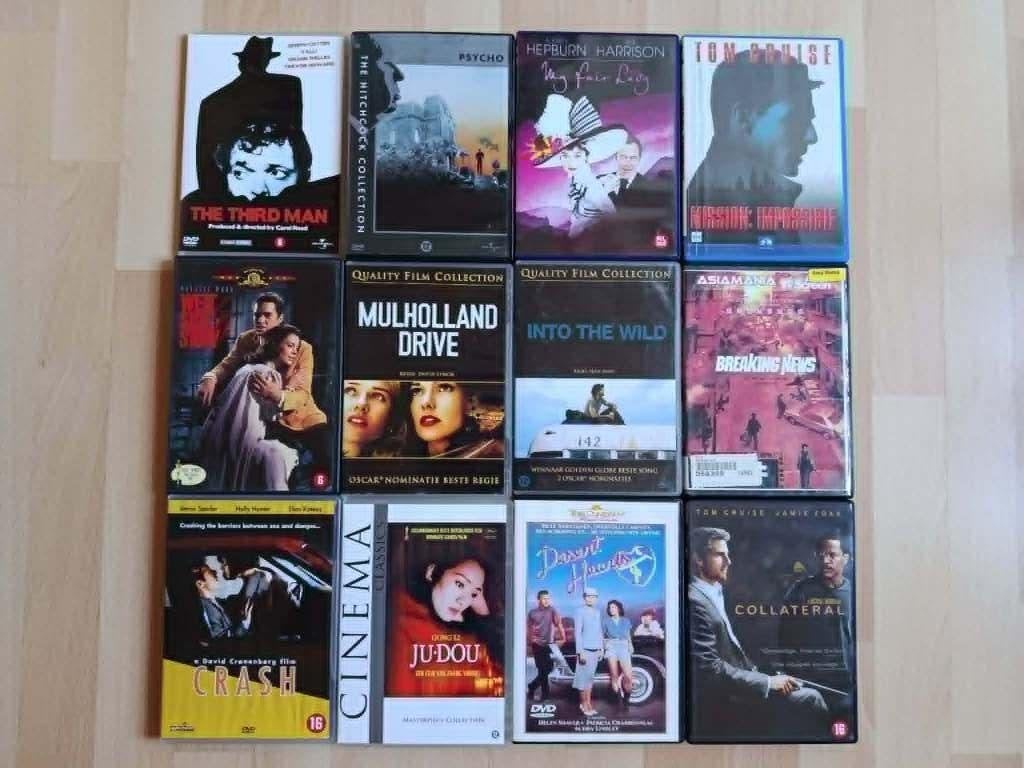lot van 64 dvd's, Cd's en Dvd's, Ophalen, Gebruikt
