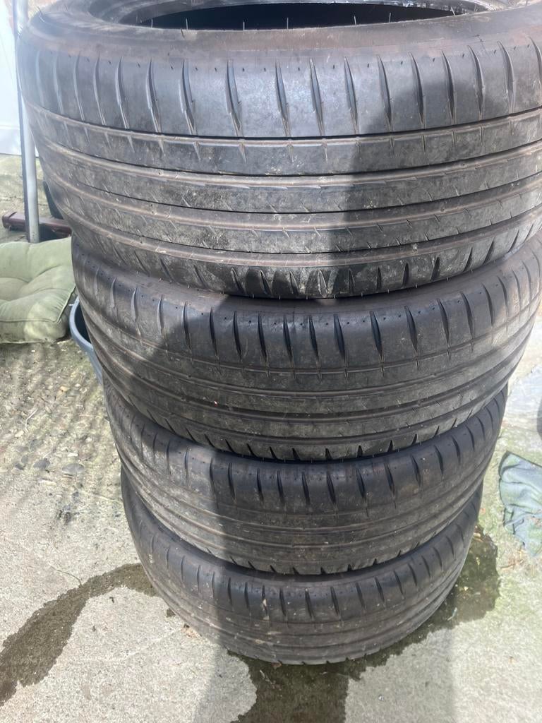4 pneus michelin pilote sport, Enlèvement, Comme neuf
