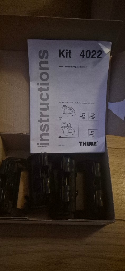 Thule Kit 4022 - dakdragers BMW, Auto diversen, Ophalen, Zo goed als nieuw