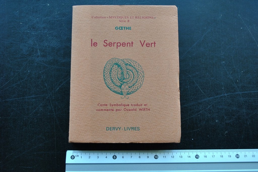 GOETHE Le serpent vert Conte symbolique 1984 Oswald WIRTH, Boeken, Esoterie en Spiritualiteit, Gelezen, Verhaal of Roman, Ophalen of Verzenden