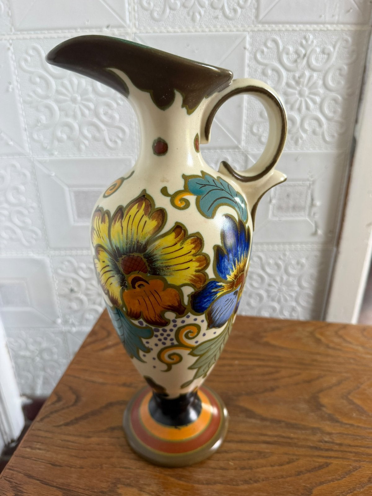 Boite à gouda vintage et vase Gobana Royal Holland, Enlèvement
