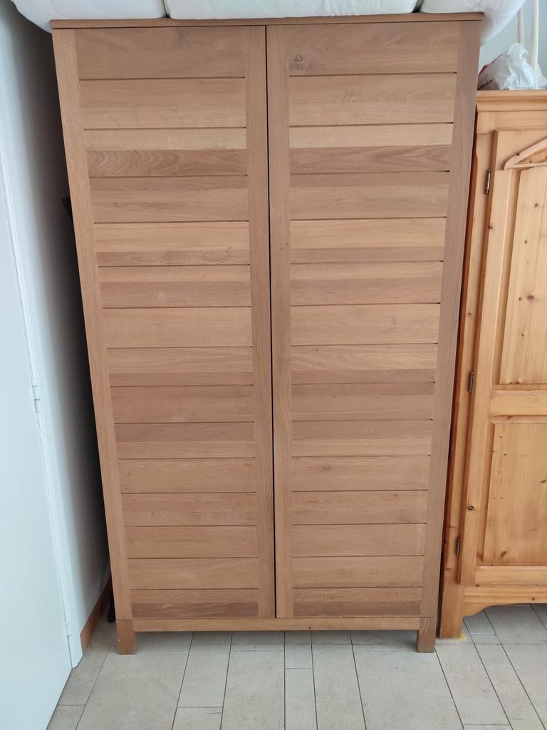 Belle armoire d'entrée L 1,15 cm H 2,05 m P 0,6 mm, Enlèvement, 50 à 75 cm, 100 à 150 cm, 200 cm ou plus