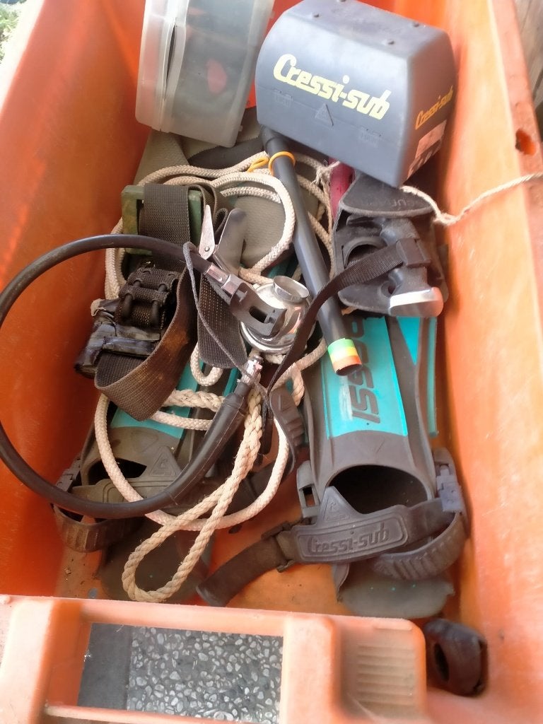 Duikspullen, Watersport en Boten, Ophalen, Gebruikt, Duikpak