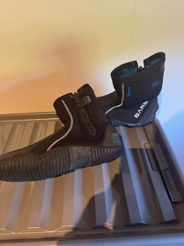 Bare S-Flex 5mm duikbotjes -43-44, Ophalen of Verzenden, Gebruikt, Duikpak