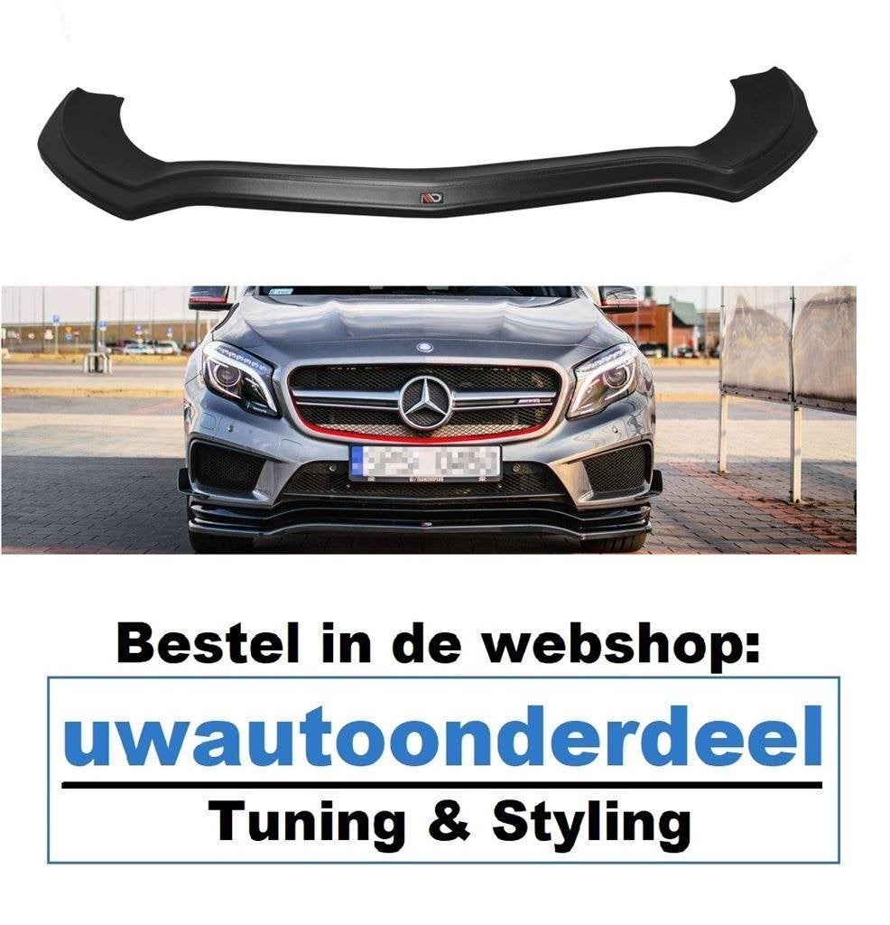 Maxton Design Mercedes GLA AMG 45AMG Spoiler Lip Splitter, Verzenden