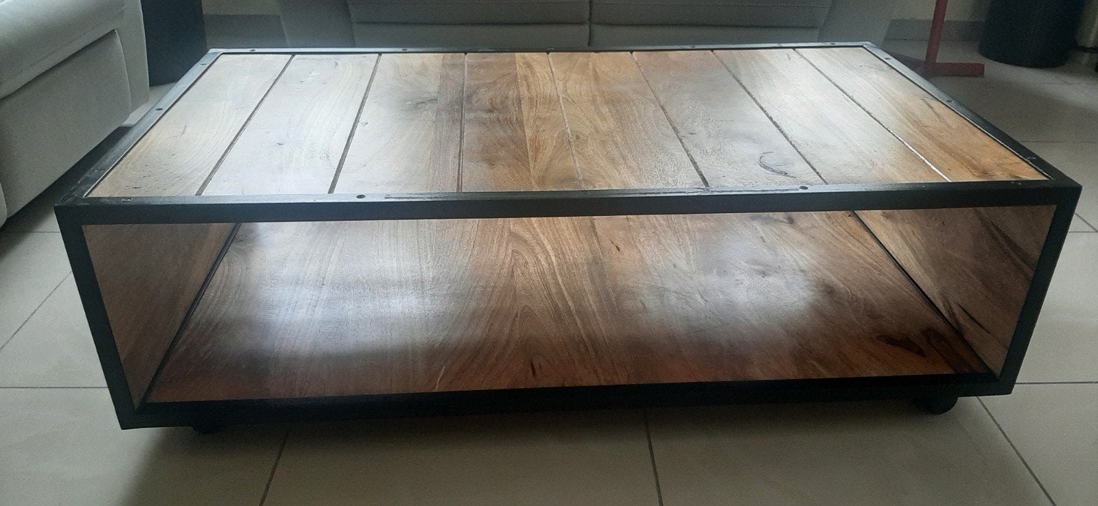 Table de salon, Ophalen