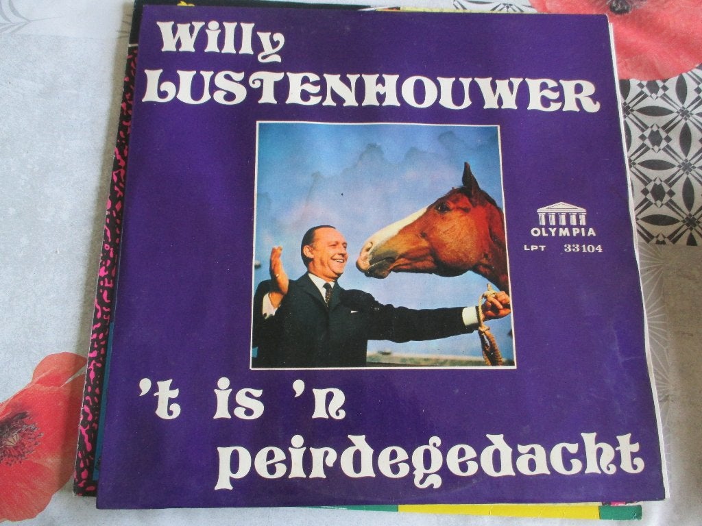 vinyl willy lustenhouwer, LP, Gebruikt, Cabaret of Kleinkunst, Ophalen of Verzenden