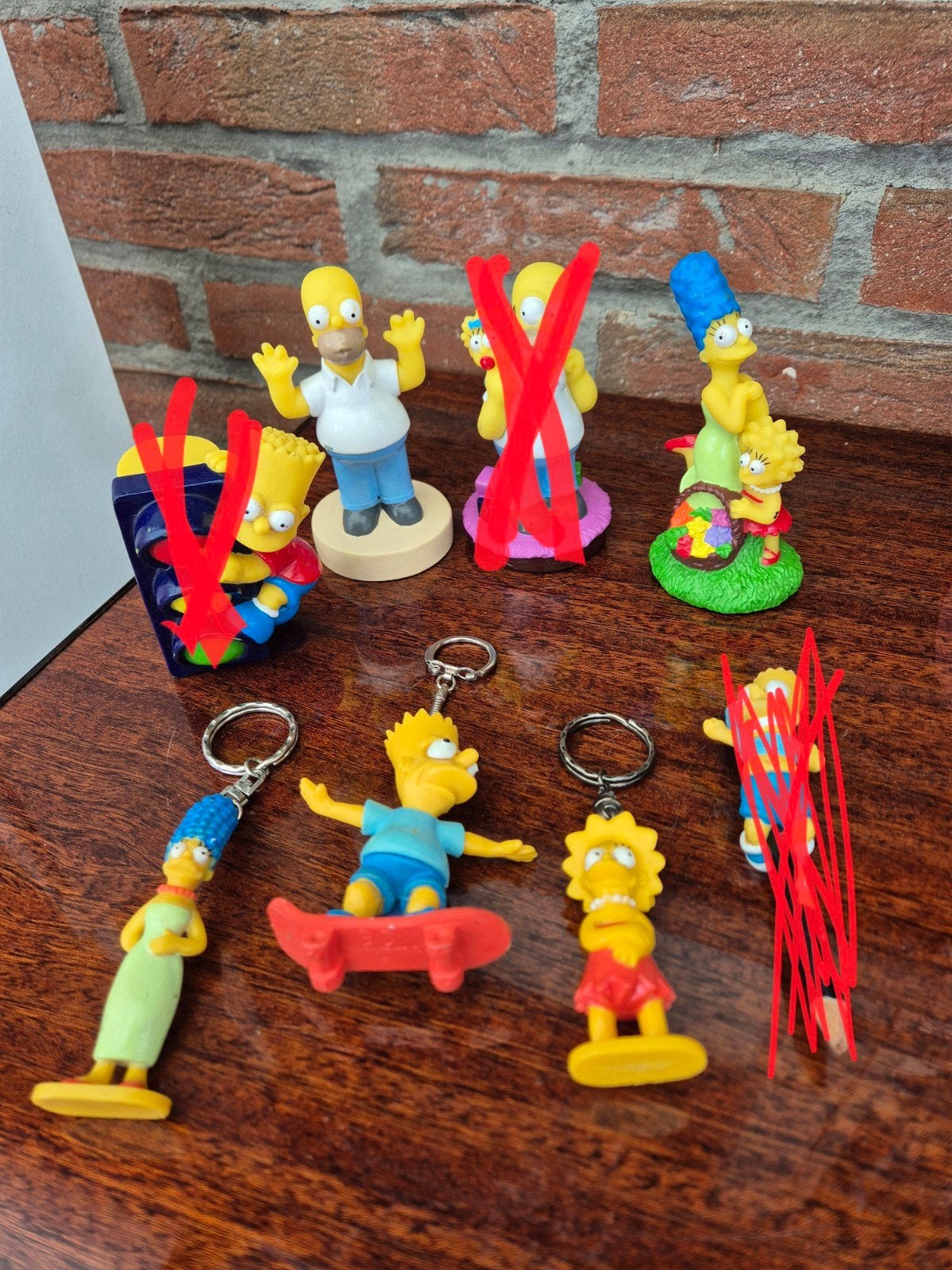 Figurines. porte cles Simpson, Collections, Enlèvement ou Envoi