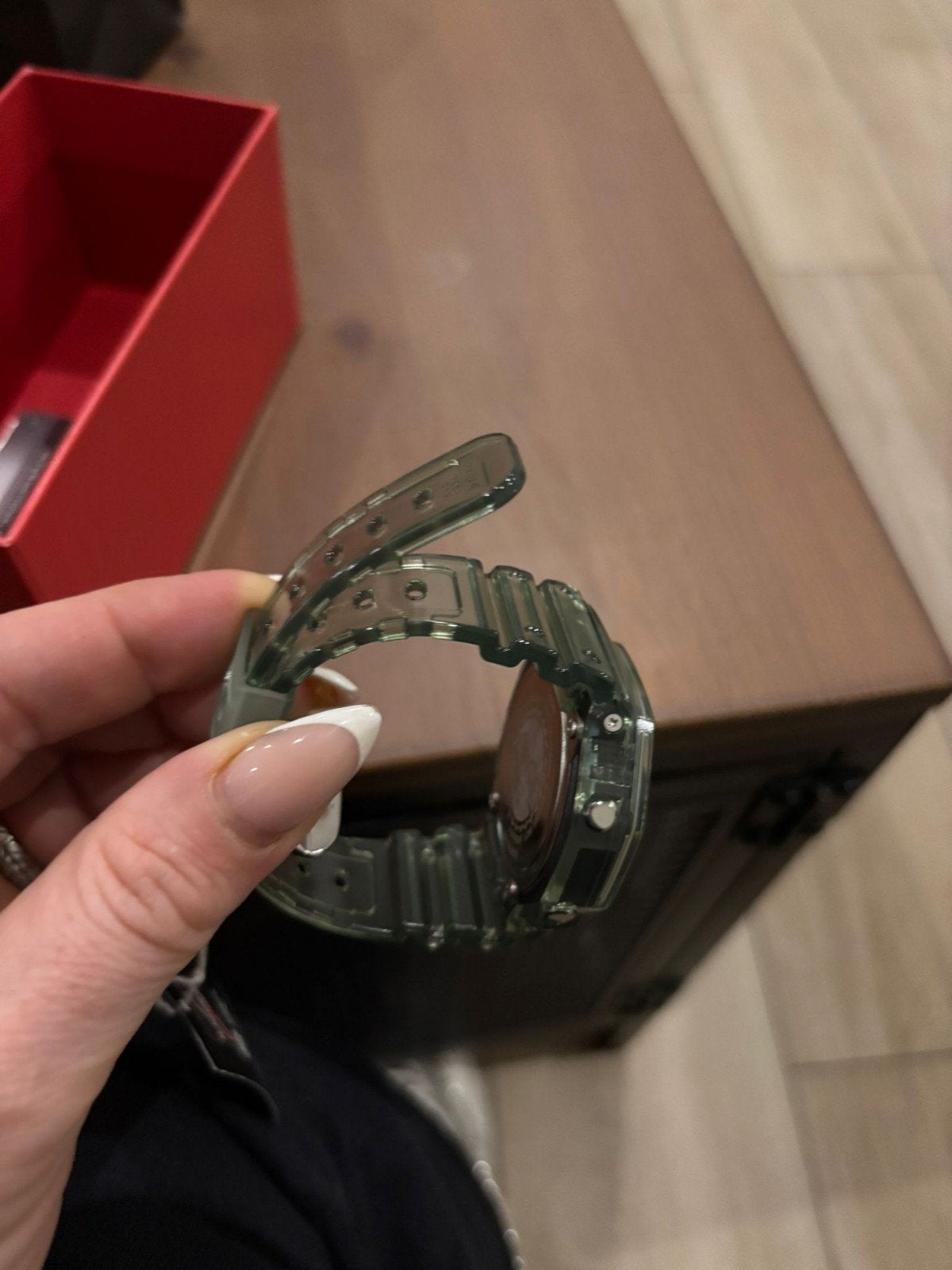 Casio G-SHOCK Coca-Cola 140e verjaardag, Ophalen, Casio