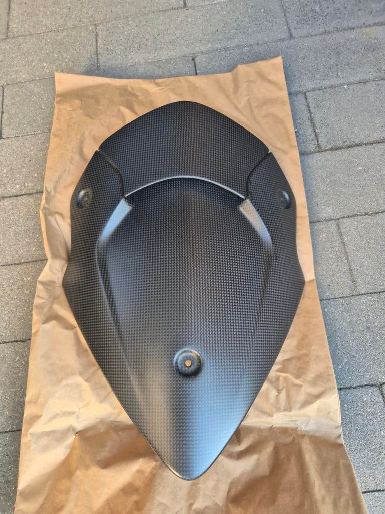 Carbon windscherm Ducati Multistrada 1200 DVT, Motoren, Ophalen of Verzenden, Zo goed als nieuw