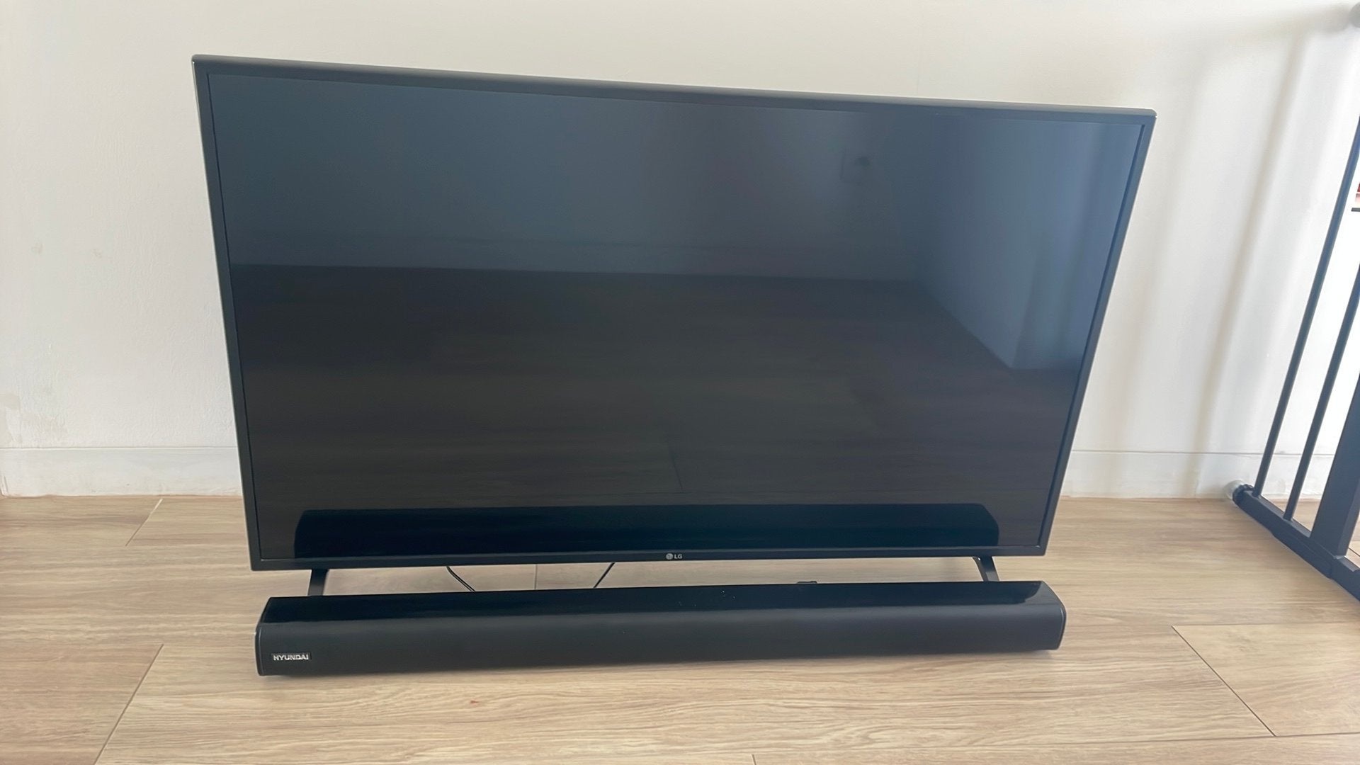 LG smart tv en soundbar incl muurbeugel, LED, 50 Hz, Comme neuf, Enlèvement